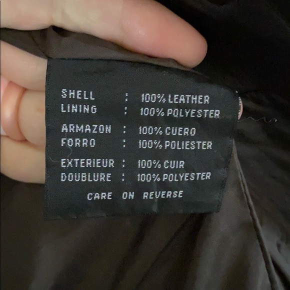 Genuine Leather Jacket - Picture 4 of 6